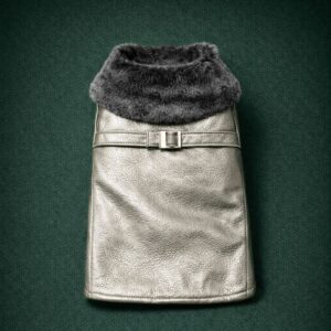 Chaqueta Simil Cuero y Piel